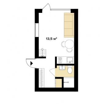 Дом Хай-тек 28 м кв 2